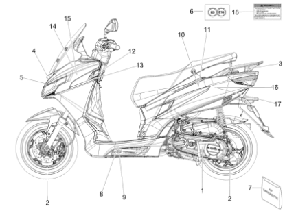 Εικόνα της ΑΥΤ/ΤΟ ΒΕΝΖΙΝΗΣ VESPA GTS MY22-1B009257
