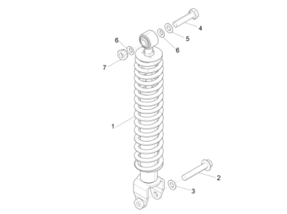 Εικόνα της ΑΜΟΡΤΙΣΕΡ ΠΙΣΩ SXR 50 4T 3V E5-1C005077