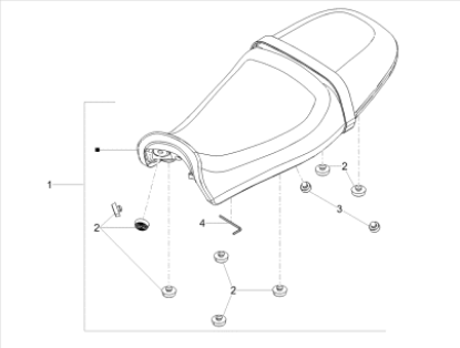 Εικόνα της ΛΑΣΤΙΧΑΚΙ ΣΕΛΑΣ CAPO-CALIF-V9-RS 660-B064023