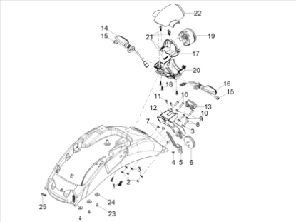 Εικόνα της ΑΝΑΚΛΑΣΤΗΡΑΣ ΛΑΣΠΩΤΗΡΑ APRILIA-MOTO GUZZ-AP8224164