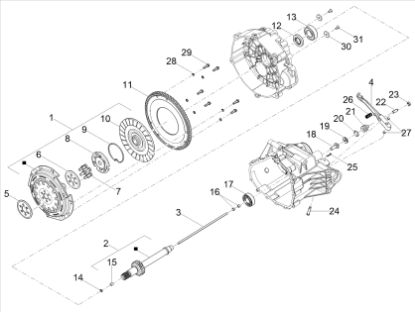 Εικόνα της ΑΞΟΝΑΚΙ ΑΜΠΡΑΓΙΑΖ MG V 85-V9-2A000216