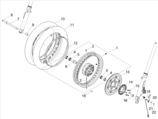 Εικόνα της ΤΣΙΜΟΥΧΑ ΜΠΡ ΤΡΟΧΟΥ MG V7-V9 6X42X7-GU90402642