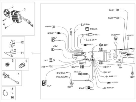 Εικόνα της ΚΑΠΑΚΙ ΦΙΣΑΣ ΚΑΛΩΔΙΩΝ PIAGGIO 1-1D002384