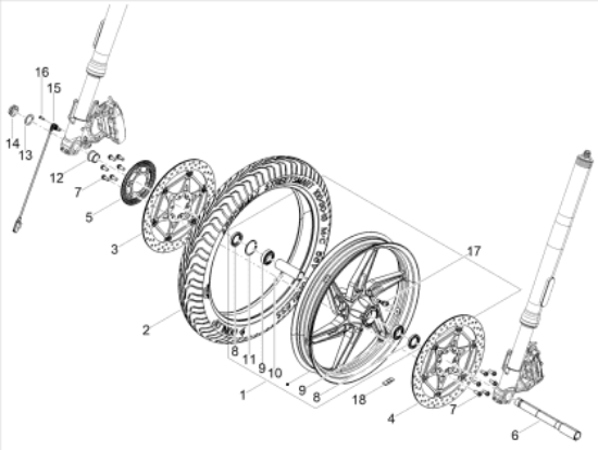 Εικόνα της ΔΙΣΚΟΦΡΕΝΟ ΜΠΡΟΣ SHIV900-RS660-STELV ΑΡ-B044280