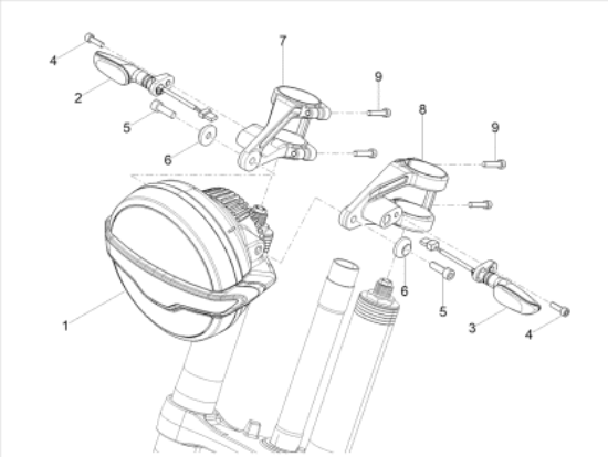 Εικόνα της ΦΛΑΣ ΜΠΡΟΣ MG V7 ST-V85-STELVIO LED ΔΕ-2D000439