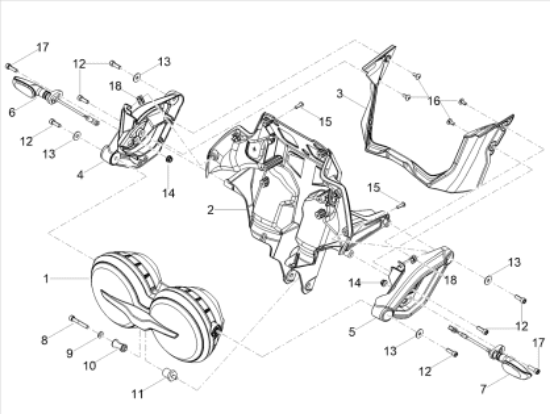 Εικόνα της ΦΛΑΣ ΜΠΡΟΣ ΔΕ+ΑΡ ΠΙΣΩ MG V85-V100-2B010879R