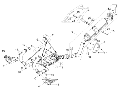Εικόνα της ΑΙΣΘΗΤΗΡΑΣ ΛΑΜΔΑ SCOOTER 310-RS-TUON 66-1A024934