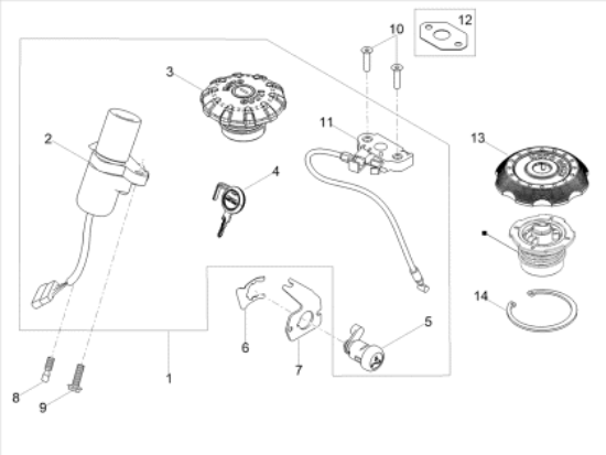 Εικόνα της ΚΛΕΙΔΑΡΙΑ ΤΙΜ MG V7 ΙΙΙ CARBON-RAC ΚΟΜΠΛ-2B008488