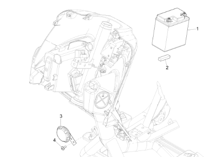 Εικόνα της ΜΠΑΤΑΡΙΑ iGet 4T 3V ie ABS==>>584662-5A000422R