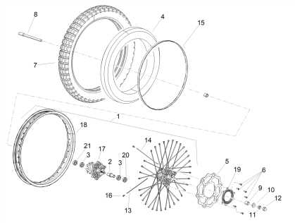 Picture of Μπροστινός τροχός