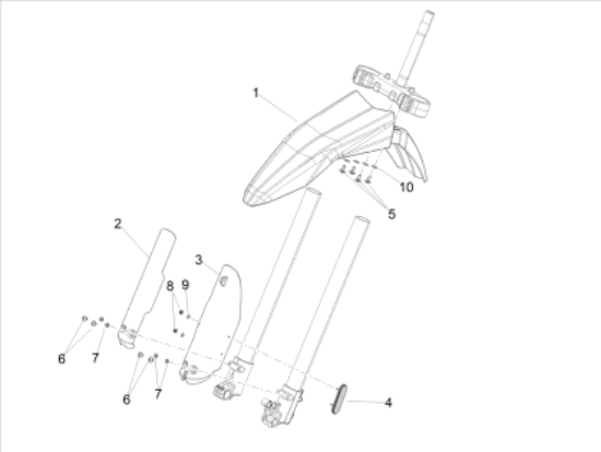 Εικόνα της ΦΤΕΡΟ ΜΠΡΟΣ RX-SX 125 E5+ ΜΑΥΡΟ-1B012374000W0N