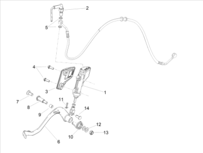 Εικόνα της ΕΛΑΤΗΡΙΟ ΕΠΑΝΑΦ ΠΟΔΟΦΡ DERBI-APR-GIL-00H01102072