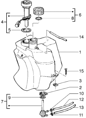 Εικόνα της ΦΛΑΝΤΖΑ ΦΛΟΤΕΡ ΒΕΝΖ SCOOTER Π.Μ-1E0030646