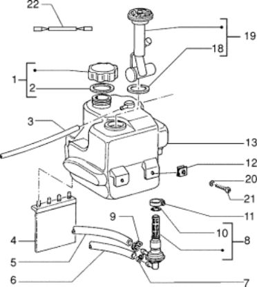 Εικόνα της ΦΛΑΝΤΖΑ ΦΛΟΤΕΡ ΒΕΝΖ SCOOTER Π.Μ-1E0030646