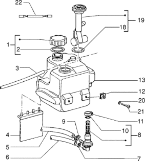 Εικόνα της ΦΛΑΝΤΖΑ ΦΛΟΤΕΡ ΒΕΝΖ SCOOTER Π.Μ-1E0030646