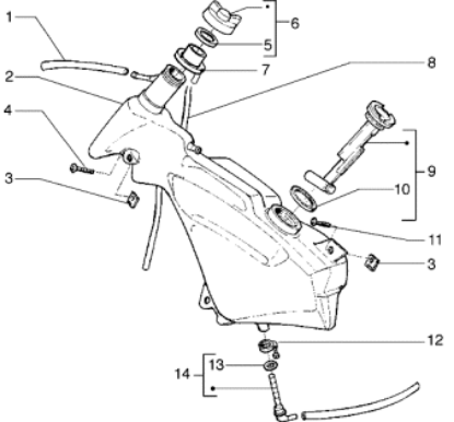 Εικόνα της ΦΛΑΝΤΖΑ ΦΛΟΤΕΡ ΒΕΝΖ SCOOTER Π.Μ-1E0030646
