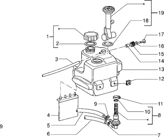 Εικόνα της ΦΛΑΝΤΖΑ ΦΛΟΤΕΡ ΒΕΝΖ SCOOTER Π.Μ-1E0030646