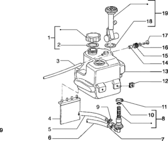 Εικόνα της ΦΛΑΝΤΖΑ ΦΛΟΤΕΡ ΒΕΝΖ SCOOTER Π.Μ-1E0030646