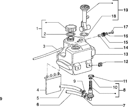 Εικόνα της ΦΛΑΝΤΖΑ ΦΛΟΤΕΡ ΒΕΝΖ SCOOTER Π.Μ-1E0030646