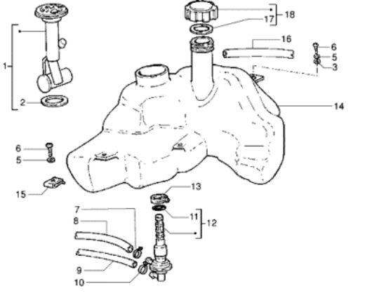 Εικόνα της ΦΛΑΝΤΖΑ ΦΛΟΤΕΡ ΒΕΝΖ SCOOTER Π.Μ-1E0030646
