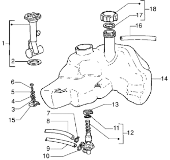 Εικόνα της ΦΛΑΝΤΖΑ ΦΛΟΤΕΡ ΒΕΝΖ SCOOTER Π.Μ-1E0030646