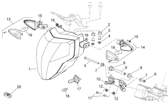 Εικόνα της ΛΑΜΠΑ 12V-10W BAU15s RY10 ΠΟΡΤΟΚ PHILIPS-UGL12093NACP