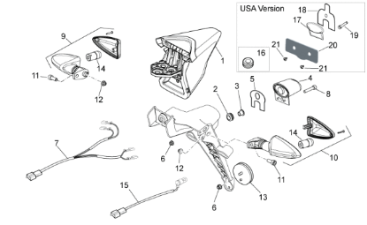 Εικόνα της ΛΑΜΠΑ 12V-10W BAU15s RY10 ΠΟΡΤΟΚ PHILIPS-UGL12093NACP