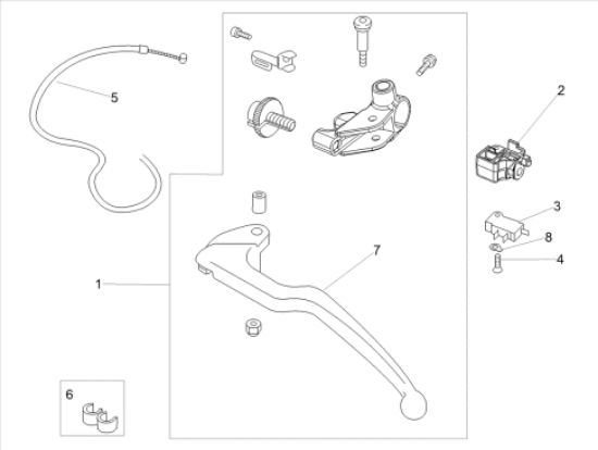 Εικόνα της ΒΑΣΗ ΣΤΗΡΙΞΗΣ ΔΙΑΚΟΠΤΗ ΣΤΟΠ/ΑΜΠΡ RS 660-2B015253