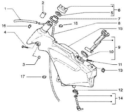 Εικόνα της ΦΛΑΝΤΖΑ ΦΛΟΤΕΡ ΒΕΝΖ SCOOTER Π.Μ-1E0030646