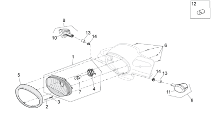 Εικόνα της ΛΑΜΠΑ 12V-10W BAU15s RY10 ΠΟΡΤΟΚ PHILIPS-UGL12093NACP