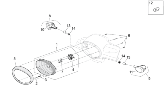 Εικόνα της ΛΑΜΠΑ 12V-10W BAU15s RY10 ΠΟΡΤΟΚ PHILIPS-UGL12093NACP