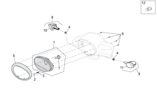 Εικόνα της ΛΑΜΠΑ 12V-10W BAU15s RY10 ΠΟΡΤΟΚ PHILIPS-UGL12093NACP