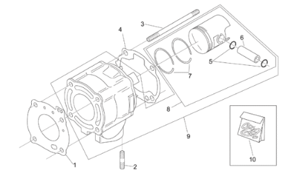 Εικόνα της ΕΛΑΤΗΡΙΑ ΠΙΣΤ SR 50 DITECH+CARB D41 ΣΕΤ-AP5RER000074