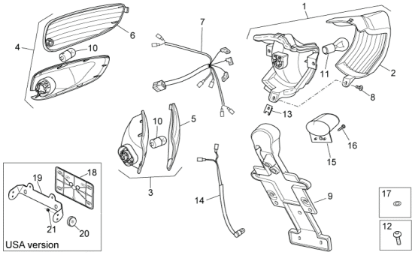 Εικόνα της ΛΑΜΠΑ 12V-10W BAU15s RY10 ΠΟΡΤΟΚ PHILIPS-UGL12093NACP