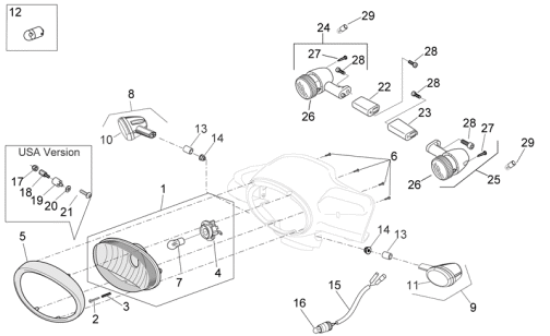 Εικόνα της ΛΑΜΠΑ 12V-10W BAU15s RY10 ΠΟΡΤΟΚ PHILIPS-UGL12093NACP
