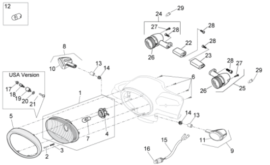 Εικόνα της ΛΑΜΠΑ 12V-10W BAU15s RY10 ΠΟΡΤΟΚ PHILIPS-UGL12093NACP