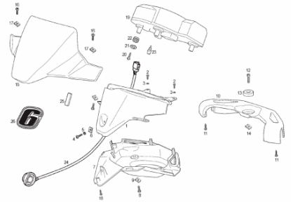 Εικόνα της ΑΝΤΙΚΡΑΔΑΣΜΙΚΟ ΚΟΝΤΕΡ DERBI GPR-00H01602941