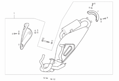 Εικόνα της ΕΞΑΤΜΙΣΗ GILERA RUNNER 50 RST-POWDD CAT-B0187005