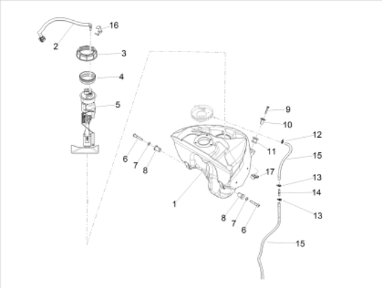 Εικόνα της ΤΡΟΜΠΑ ΒΕΝΖΙΝΑΣ RS457 ΗΛ==>>2B014961-2B010152
