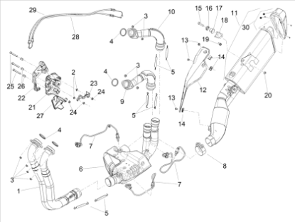 Εικόνα της ΑΙΣΘΗΤΗΡΑΣ ΛΑΜΔΑ SCOOTER 310-RS-TUON 660-1A024934