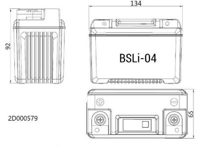 Εικόνα της ΜΠΑΤΑΡΙΑ RS 660-TUAREG 660 ΛΙΘΙΟΥ BSLI-2D000579