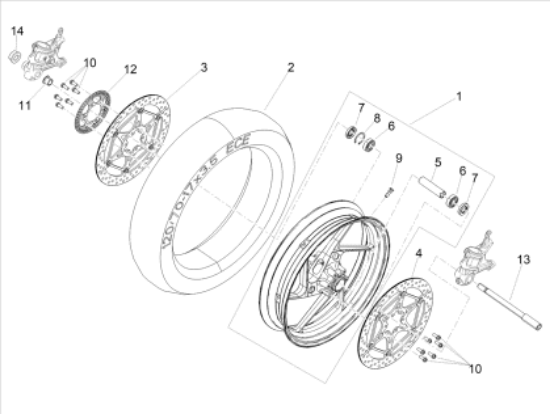 Εικόνα της ΒΑΛΒΙΔΑ ΤΡΟΧΟΥ RSV4 FAC APRC-AP8104728