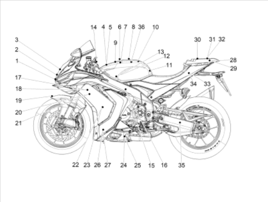 Εικόνα της ΑΥΤ/ΤΟ ΚΑΡΙΝΑΣ RSV4 1100 Fact E5+ 25 ΔΕ-2H007204