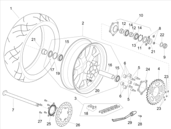 Εικόνα της ΒΙΔΑ M8X20-2B002416