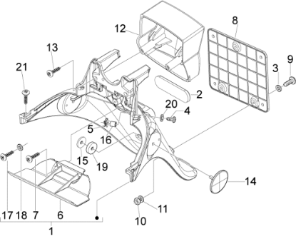 Εικόνα της ΛΑΣΠΩΤΗΡΑΣ FLY ΓΚΡΙ-623503000D