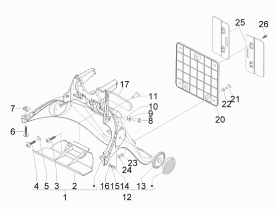 Εικόνα της ΛΑΣΠΩΤΗΡΑΣ FLY ΓΚΡΙ-623503000D