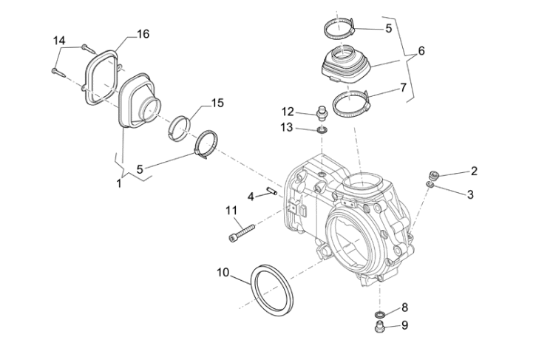 Εικόνα της ΤΑΠΑ ΕΞΑΕΡΙΣΜΟΥ ΔΙΑΦ MG M10X1.5-2B013769