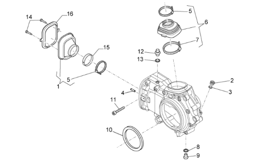 Εικόνα της ΤΑΠΑ ΕΞΑΕΡΙΣΜΟΥ ΔΙΑΦ MG M10X1.5-2B013769