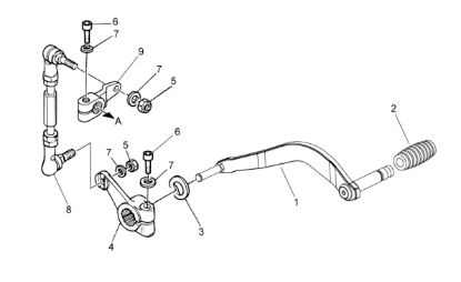 Εικόνα της ΜΟΧΛΟΣ ΛΕΒΙΕ ΤΑΧ MG V7/V9-2B004348