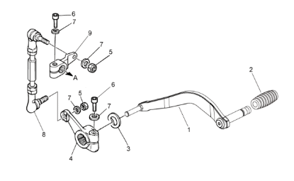 Εικόνα της ΜΟΧΛΟΣ ΛΕΒΙΕ ΤΑΧ MG V7/V9-2B004348